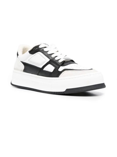 Shop Ami Alexandre Mattiussi Ami Sneakers White