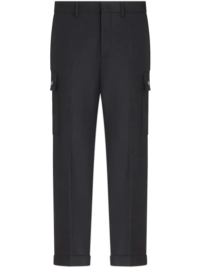 Shop Etro Trousers Blue