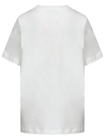 Shop Fendi Kids T-shirts And Polos In Gesso