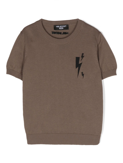 Shop Neil Barrett Sweaters Brown