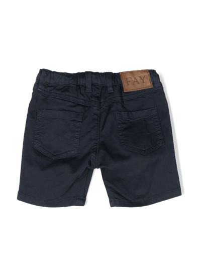 Shop Fay Shorts Blue