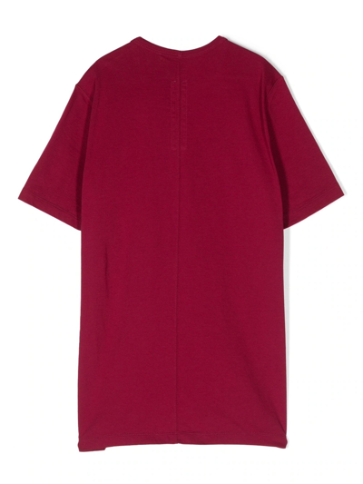 Shop Rick Owens T-shirts And Polos In Bordo