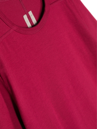 Shop Rick Owens T-shirts And Polos In Bordo