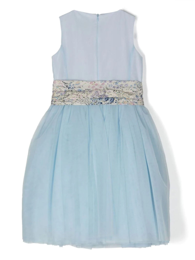 Shop Simonetta Dresses Clear Blue