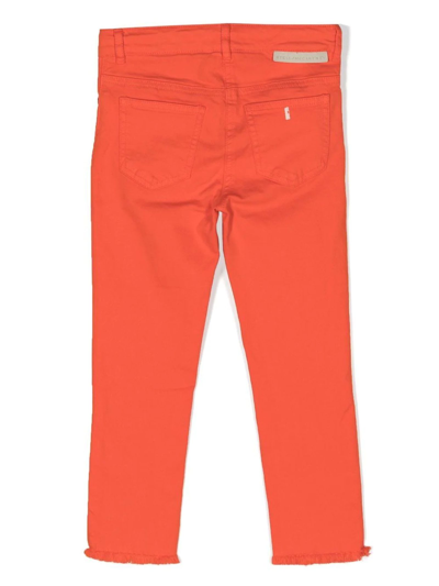 Shop Stella Mccartney Kids Trousers Orange