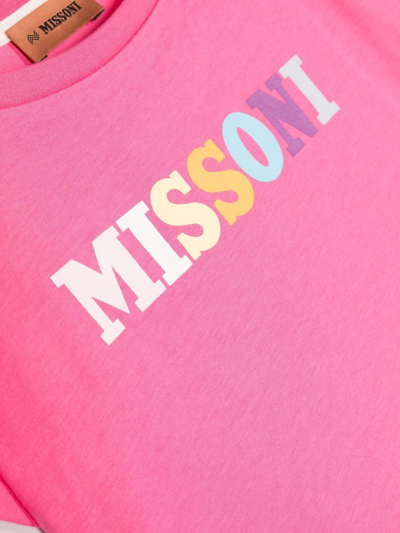 Shop Missoni T-shirts And Polos Pink