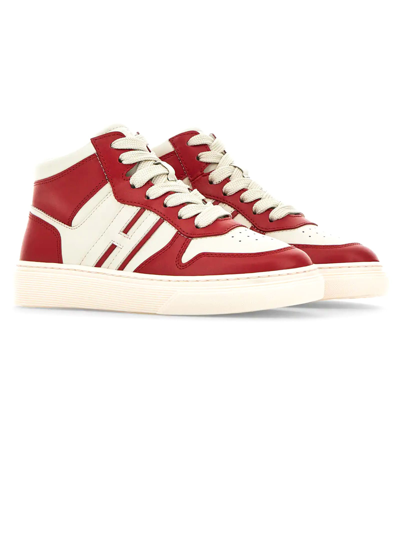 Shop Hogan Sneakers Red