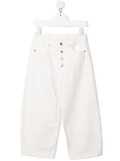 Shop Maison Margiela Jeans White