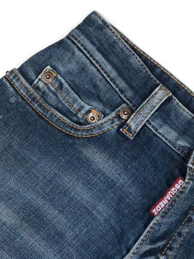 Dsquared2 Knee-length Denim Shorts In Denim