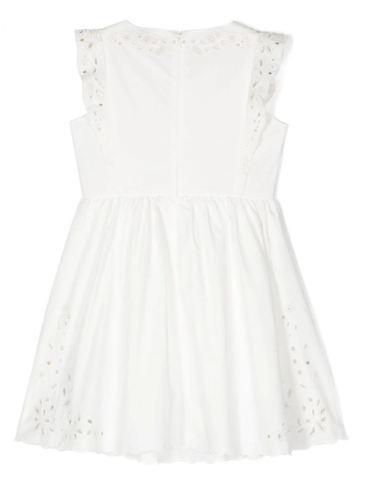 Shop Chloé Chloè Kids Dresses White