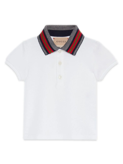 Shop Gucci Kids T-shirts And Polos White