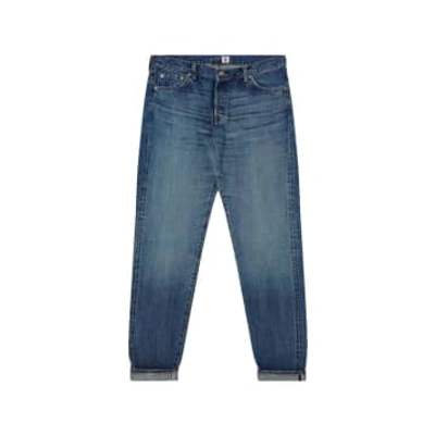 Shop Edwin Regular Tapered Jeans Blue Mid Dark Wash L32
