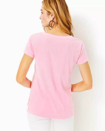Lilly Pulitzer Meredith Tee In Conch Shell Pink