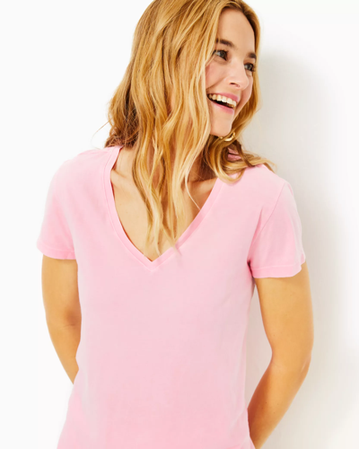 Lilly Pulitzer Meredith Tee In Conch Shell Pink