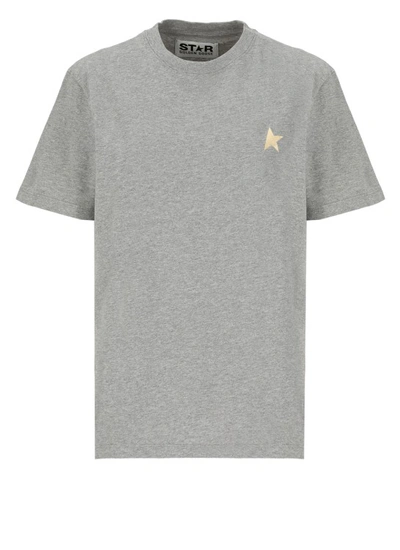 Shop Golden Goose Regular T-shirt In Grey