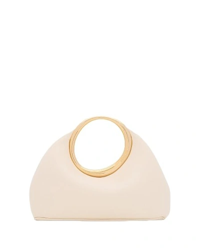 Shop Jacquemus Le Calino Small Leather Bag In Neutrals