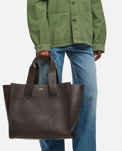 Shop Quira Pandora Bag In Brown