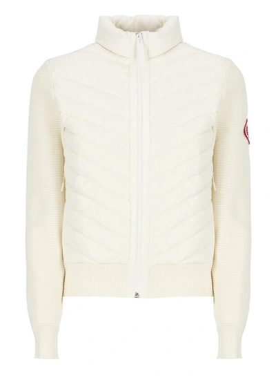 Shop Canada Goose Ivory Down Jacket In White