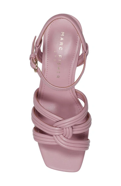 Shop Marc Fisher Ltd Cairo Platform Sandal In Light Pink