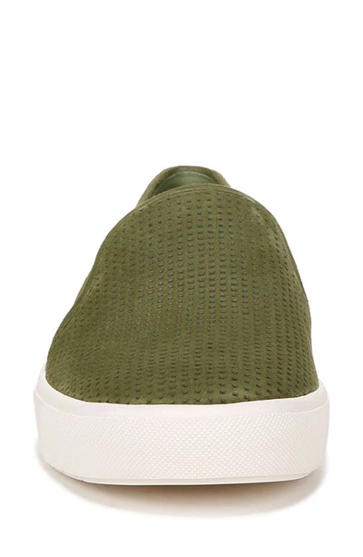 Shop Vince Blair Slip-on Sneaker In Ferngreen