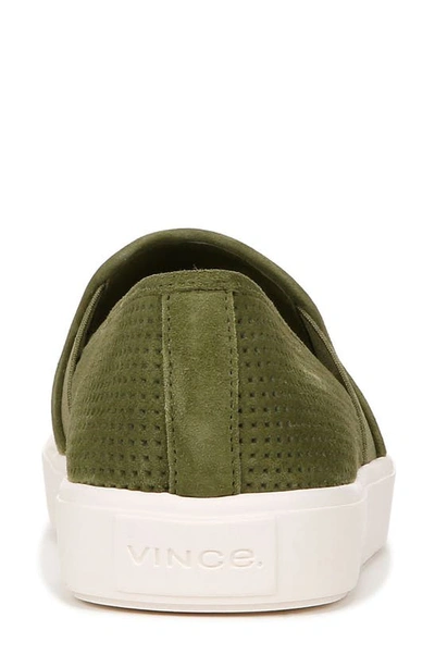 Shop Vince Blair Slip-on Sneaker In Ferngreen