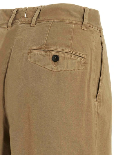 Incotex Red X Facetasm Pants In Beige