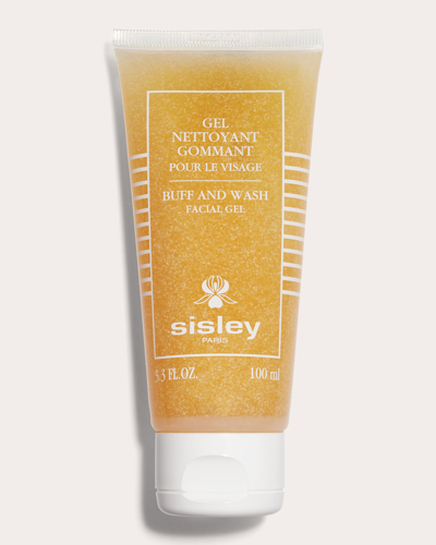Shop Sisley Paris Women's Buff And Wash Facial Gel 100ml Cotton