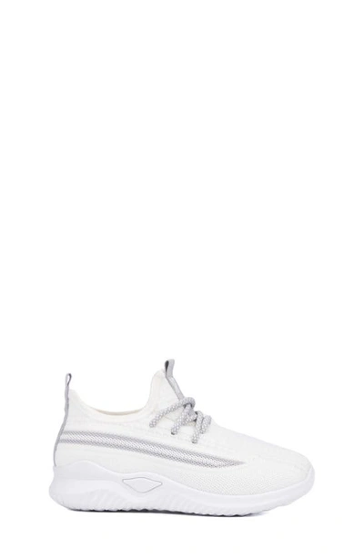 Shop X-ray Xray Kids' Thurston Knit Sneaker In White