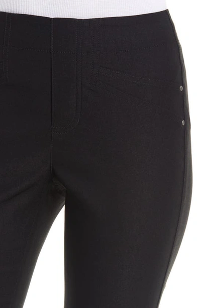 Shop Nic + Zoe Wonderstretch Straight Leg Pants In Black
