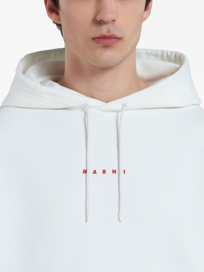 Shop Marni Logo Hoodie