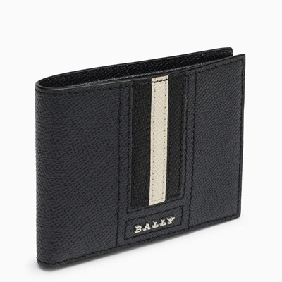 Shop Bally | Black Billfold Wallet In Leather