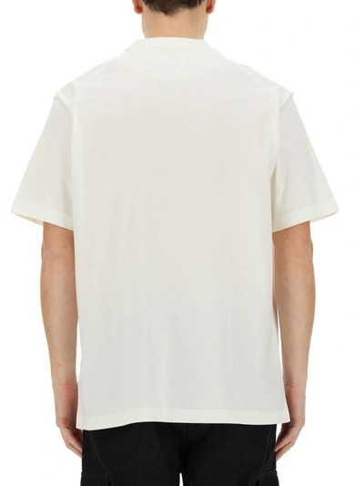 Shop Y-3 Graphic Short Sleeve T-shirt In Ivory