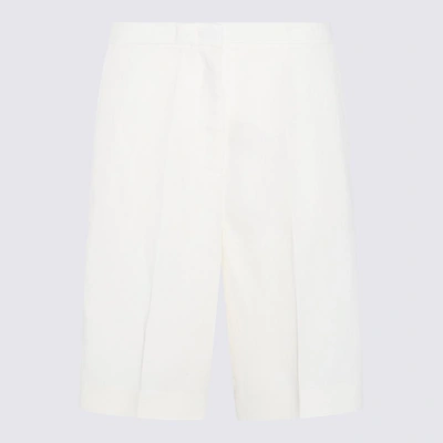 Shop Fabiana Filippi White Shorts