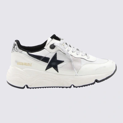 Shop Golden Goose White Leather Sneakers In Optic White/white/black/silver