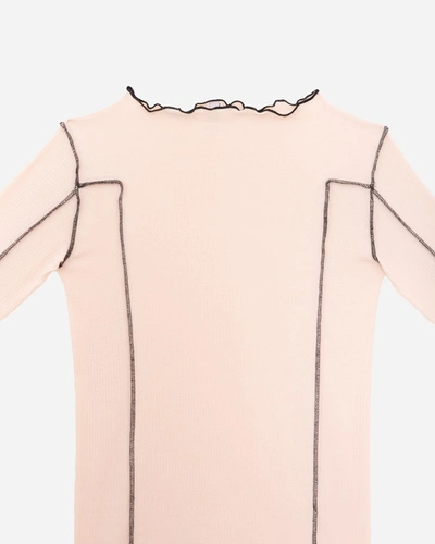 Shop Baserange Omato Long Sleeve In Pink