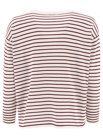 Shop Aspesi Striped Sweater