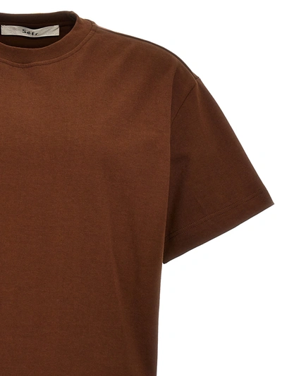 Shop Séfr Atelier T-shirt Brown