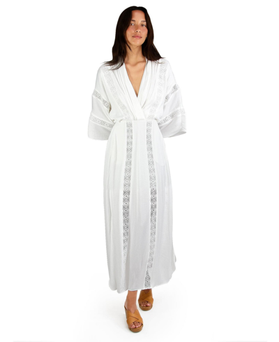 Shop Belle & Bloom Women  Hideaway Maxi Dress In White
