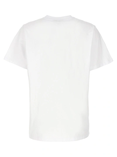 Shop Ganni Cats T-shirt White