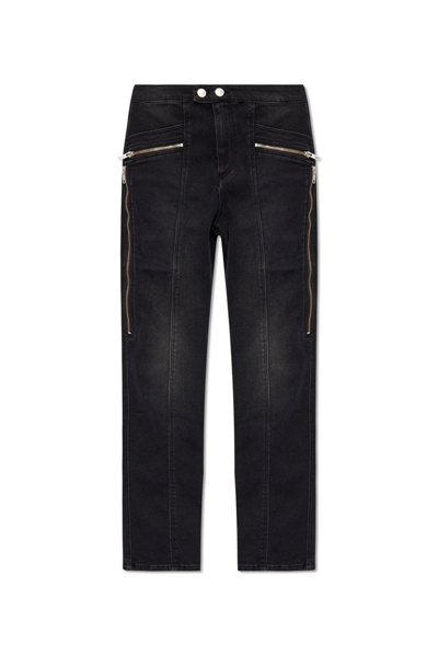 Shop Isabel Marant Cropped Skinny Jeans In Black