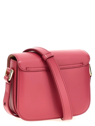 Shop Apc Grace Mini Shoulder Bags Fuchsia