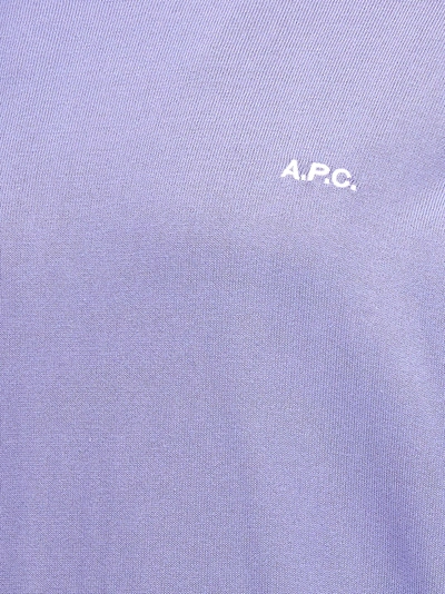 Shop Apc Melville Sweater, Cardigans Purple