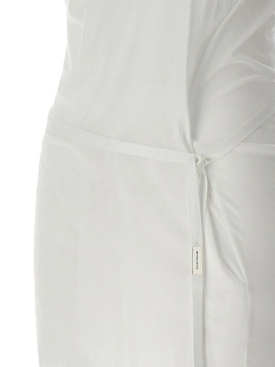 Shop Ann Demeulemeester Moora Dresses White
