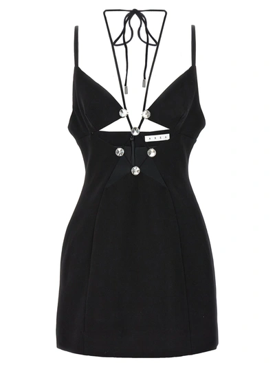 Shop Area Star Cut Out Dresses Black