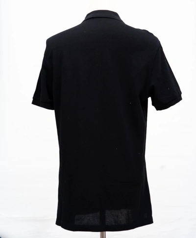 Pre-owned Fendi Black Shirt With Black Crystal Detail
