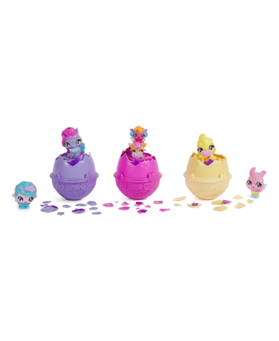 Shop Hatchimals Alive, Spring Basket With 6 Mini Figures, 3 Self-hatching Eggs, Fun Gift And Easter Toy In Multi-color