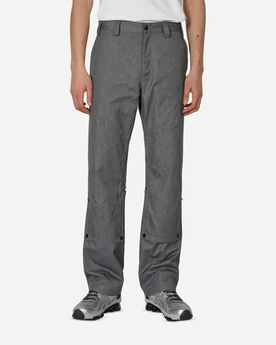 Shop Kiko Kostadinov Tonino Utility Trousers In Grey