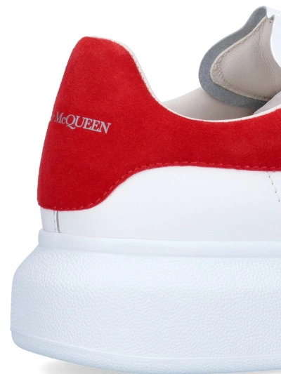 Shop Alexander Mcqueen Sneakers In White