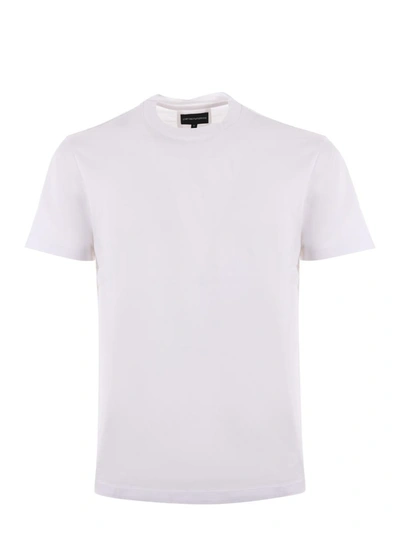 Shop Ea7 Emporio Armani  T-shirt In White