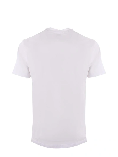 Shop Ea7 Emporio Armani  T-shirt In White